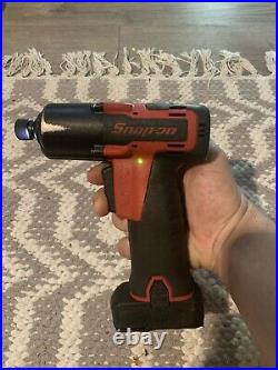 Snap On 14.4 V 1/4 Hex Quick Change Impact Driver (Tool only) (Red)