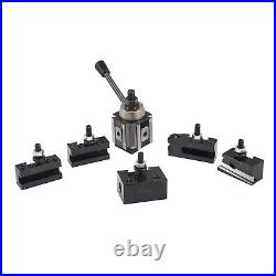 Sthus AXA Size 250-100 Set Piston Type Quick Change Tool Post Set for Lathe 6 Sthus AXA Size 250-100 Set Piston Type Quick Change Tool Post Set for Lathe 6