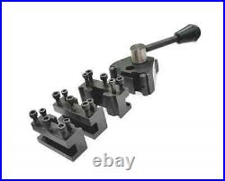 Swiss Type Quick Change Tool Post Compatible for Direct Mount to Lathes Swiss Type Quick Change Tool Post Compatible for Direct Mount to Lathes
