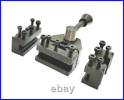 Swiss Type Quick Change Tool post Compatible to fit Myford & similar Mini Lathes