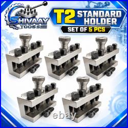 T2 Quick Change Tool Post Holders Dixon Type Lathe 26mm Set Of 5 Pc
