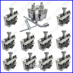 T2 Quick Change Tool Post Set 10 Holders Dixon Type Lathe 26mm