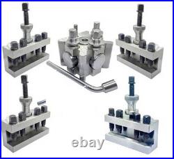 T2 Quick Change Tool Post Set 4 Holders Dixon Type Lathe 26mm Standard Boring