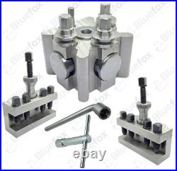 T2 Quick Change Tool Post Set 5 Holders Dixon Type Lathe 26mm