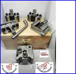 T37 Quick Change Tool Post Set 37mm Suitable For Myford / Super 7 5PC Set
