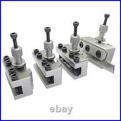 T37 Quick Change Tool Post Set For ML7 Wooden Box Set 5 Pieces T37 Quick Change Tool Post Set For ML7 Wooden Box Set 5 Pieces