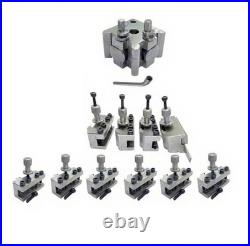 T37 Quick Change Tool Post suit for Myford ML7 Set 12 Pc