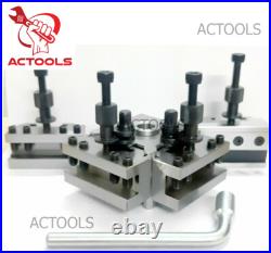 T51 Quick Change Toolpost 5 Pcs Standard Boring Parting Holder for Boxford Lathe