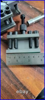 T63 Quick Change Tool Post Set Colchester Bantam 25mm Capacity Set of 7pcs