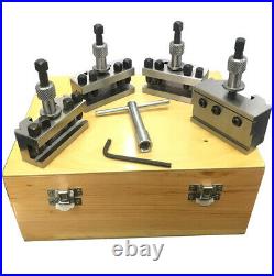 T63 Quick Change Tool Post Set Colchester Bantam 25mm Capacity Wooden Box