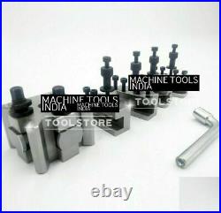 T-37 Quick Change Tool Post For Lathe 5 Pieces Set Alloy Steel High Quality T37