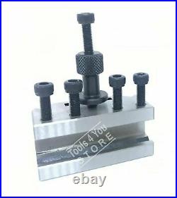 T-37 Quick Change Tool Post For Lathe 8 Pieces Set Alloy Steel High Quality T37