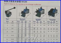 Turning Tool Holder For B2 Or B Multifix Quick Change Tool Post 3 PCS BD32120