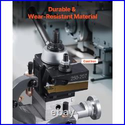 UIMOSO Quick Change Tool Post Set, Includes Lathe Tool Holders, Wedge Type Tool