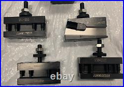 USED -10-15 Wedge Type Quick Change Tool Post Set for 200 BXA