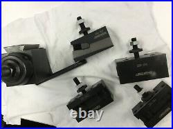 USED-8pc13-18 Wedge Type Quick Change Tool Post Set for 300CXA, includes 2pc Ex