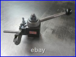 USED Aloris CXA Type Quick-Change Tool Post with CXA-2 Holder & Knurling Tool