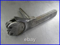 USED Aloris CXA Type Quick-Change Tool Post with CXA-2 Holder & Knurling Tool