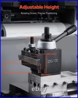 VEVOR Quick Change Tool Post Set, 6 Pcs, Includes Lathe Tool Holders, Wedge Type