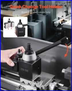 VEVOR Quick Change Tool Post Set 6 Pcs Lathe Tool Holders for 10-15 Mini Lathe