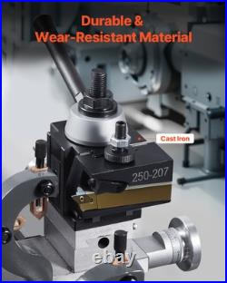 VEVOR Quick Change Tool Post Set 6 Pcs Lathe Tool Holders for 10-15 Mini Lathe