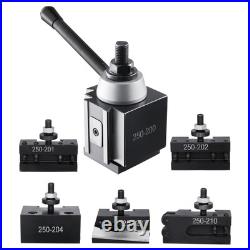 VEVOR Quick Change Tool Post Set 6 Pcs Lathe Tool Holders for 10-15 Mini Lathe