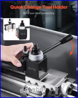 VEVOR Quick Change Tool Post Set 8Pcs Lathe Tool Holders 6-12 Mini Lathe Swing