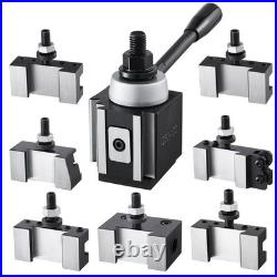 VEVOR Quick Change Tool Post Set 8Pcs Lathe Tool Holders 6-12 Mini Lathe Swing
