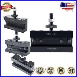 Versatile Quick Change Tool Holder for Lathe Operations 1'' Tool Compatibility Versatile Quick Change Tool Holder for Lathe Operations 1'' Tool Compatibility