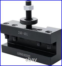 Versatile Quick Change Tool Holder for Lathe Operations 1'' Tool Compatibility Versatile Quick Change Tool Holder for Lathe Operations 1'' Tool Compatibility