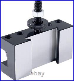 Versatile Quick Change Tool Holder for Lathe Operations 1'' Tool Compatibility Versatile Quick Change Tool Holder for Lathe Operations 1'' Tool Compatibility
