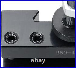 Versatile Quick Change Tool Holder for Lathe Operations 1'' Tool Compatibility Versatile Quick Change Tool Holder for Lathe Operations 1'' Tool Compatibility