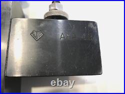 Vintage Aloris Knurling Tool Holder N0. AXA-19 Adjustable Knurling Holder Vintage Aloris Knurling Tool Holder N0. AXA-19 Adjustable Knurling Holder