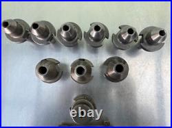 WELDON QA-40 #40 MM, 40 Taper Quick Change Tooling with 10 Tool Holders