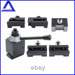 Wedge Type 444 CA Quick Change Tool Post Set 6 PCS for 14 20 Lathe Swing