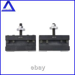 Wedge Type 444 CA Quick Change Tool Post Set 6 PCS for 14 20 Lathe Swing