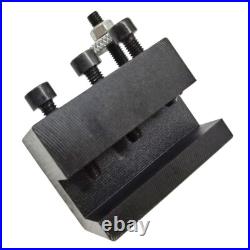 Wedge Type Quick Change Tool Post Holder Set for Lathe Series Steel 5PCS/Set