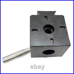 Wedge Type Quick Change Tool Post Holder Set for Lathe Series Steel 5PCS/Set