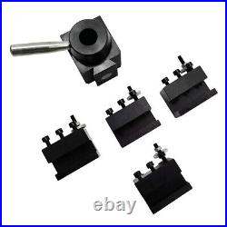 Wedge Type Quick Change Tool Post Holder Set for WM180V/ WM210V Lathe 0.59 Wedge Type Quick Change Tool Post Holder Set for WM180V/ WM210V Lathe 0.59