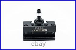 Wedge-Type Quick Change Tool Post Set for 6-9 Mini Lathe, Steel