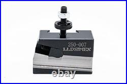 Wedge-Type Quick Change Tool Post Set for 6-9 Mini Lathe, Steel