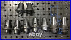 Weldon Tool Co Quick Change End Mill Holders Shell Mill Holders Morse Taper Lot