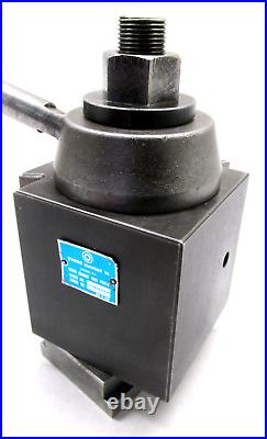 YUASA 14 to 20 PISTON TYPE CA SERIES QUICK CHANGE LATHE TOOL POST #740-400 YUASA 14 to 20 PISTON TYPE CA SERIES QUICK CHANGE LATHE TOOL POST #740-400