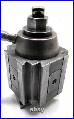 YUASA 14 to 20 PISTON TYPE CA SERIES QUICK CHANGE LATHE TOOL POST #740-400 YUASA 14 to 20 PISTON TYPE CA SERIES QUICK CHANGE LATHE TOOL POST #740-400