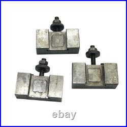 Yuasa 740-200 Quick Change Tool Post (BXA)+ 5 Tool Holders & 1 Boring Bar Holder