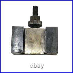 Yuasa 740-200 Quick Change Tool Post (BXA)+ 5 Tool Holders & 1 Boring Bar Holder