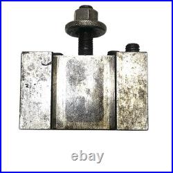 Yuasa 740-200 Quick Change Tool Post (BXA)+ 5 Tool Holders & 1 Boring Bar Holder