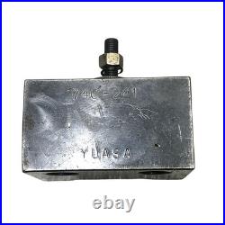 Yuasa 740-200 Quick Change Tool Post (BXA)+ 5 Tool Holders & 1 Boring Bar Holder