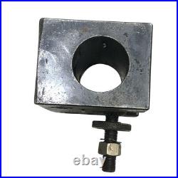 Yuasa 740-200 Quick Change Tool Post (BXA)+ 5 Tool Holders & 1 Boring Bar Holder