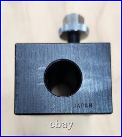 Yuasa Quick Change Tool Post Holder 740-100 & 2 Holders 10-12